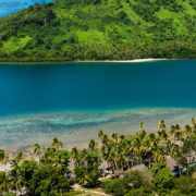 Aerial View of Resort in Fiji