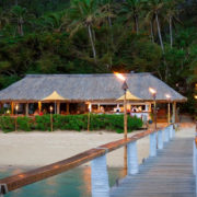Beach Bar in Fiji Family Vacation