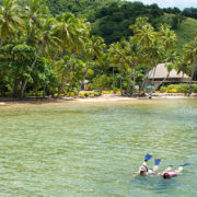 Diving Resort Exterior in Fiji