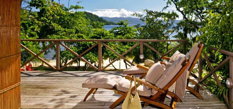 Fiji Honeymoon Treehouse Private Deck for two