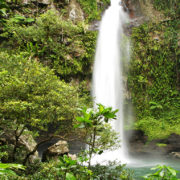 Fiji Honeymoon Waterfalls in Taveuni