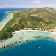 Fiji Resort from Above
