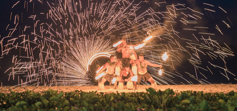 Fireshow in Fiji
