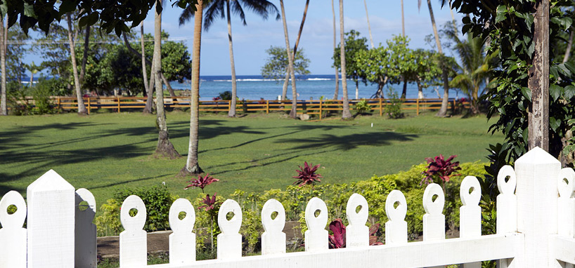 Garden and Ocean View in Fiji