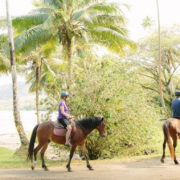 Horseback riding in Fiji