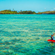 Kayaking in Fiji