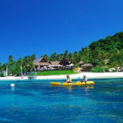 Kayaking in Fiji