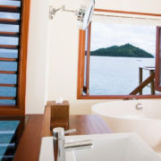 Overwater Bathroom in Fiji