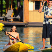 Paddle Boarding in Fiji