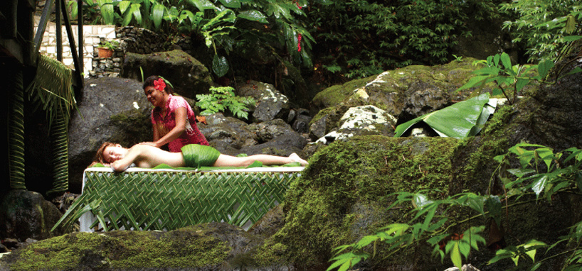 Rainforest Spa in Fiji