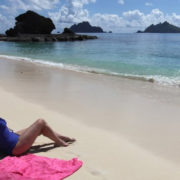 Relaxing in the Beach in Fiji