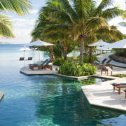 Resort Pool in Fiji