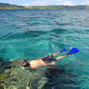 Snorkeling in Fiji