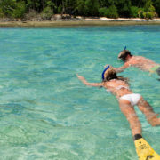 Snorkeling in Fiji