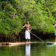 Stand Up Paddle Boarding in Fiji