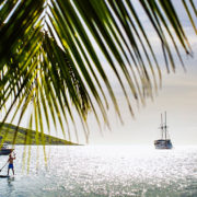 Standup Paddling in Fiji