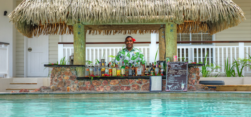 Swim-Up Bar in Fiji