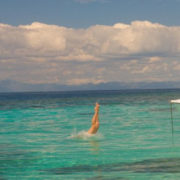 Swimming in Fiji