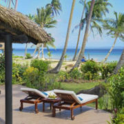 Upgrade to Oceanfront Bure in Fiji