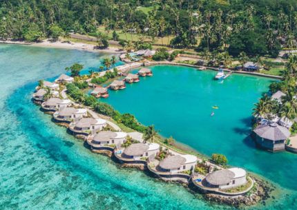 Tropical Resort Aerial View