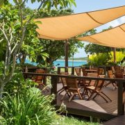 Dining in Fiji resort