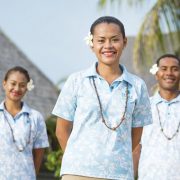 Fiji resort staff