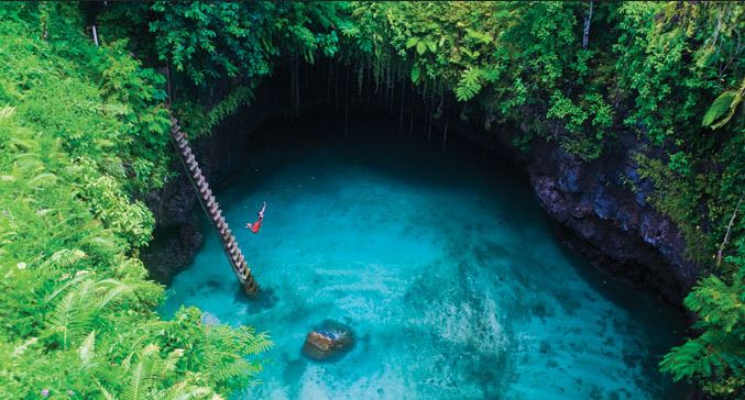 To Sua Trench Upolu Samoa