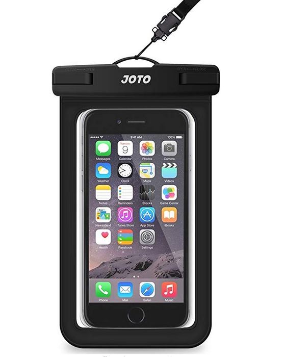 Black Waterproof Phone Case