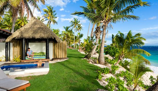 Couple in Beachfront Bure