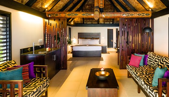 Beachfront Bure room
