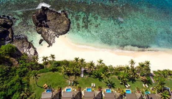 Matamanoa Island Resort aerial