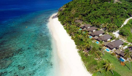 Matamanoa Island Resort aerial viewMatamanoa Island Resort aerial view