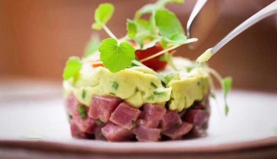 Paradise Cove resort food